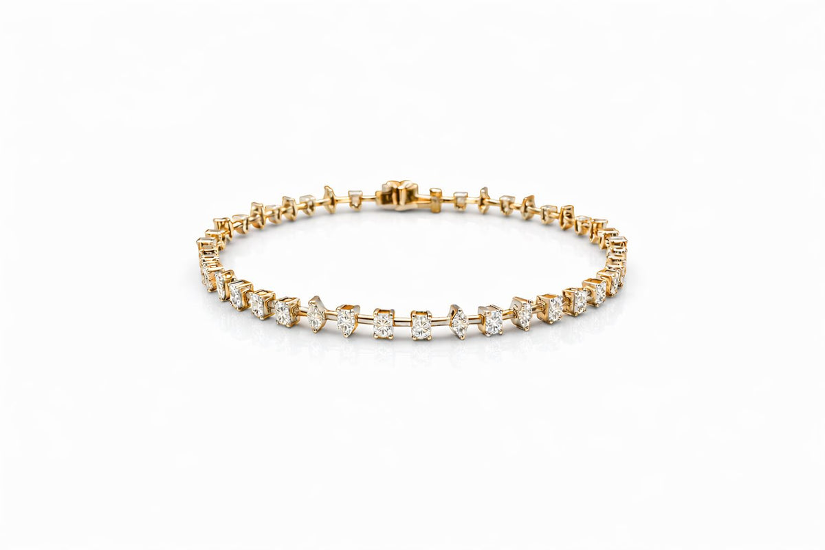 צמיד יהלומים פנטזי