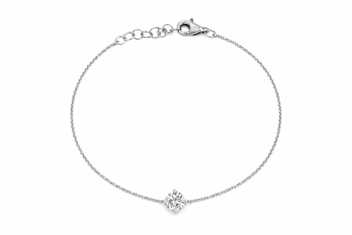 צמיד יהלום עגול