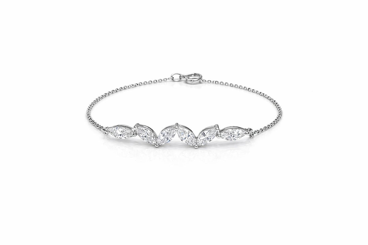 צמיד יהלומי מרקיזה