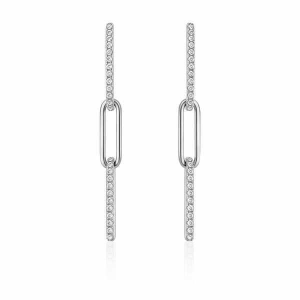 עגיל סיכות יהלומים 0.54 קראט