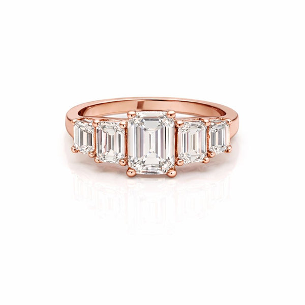 טבעת אמרלד 5 דה גרדה 1.85קארט