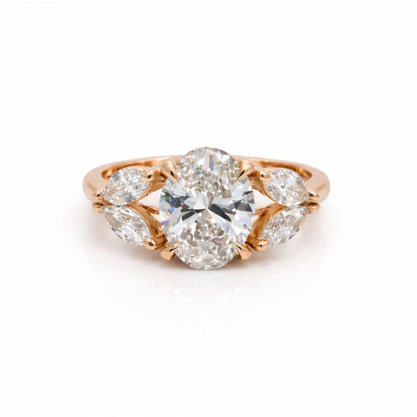 טבעת אירוסין - אובל מרקיזות