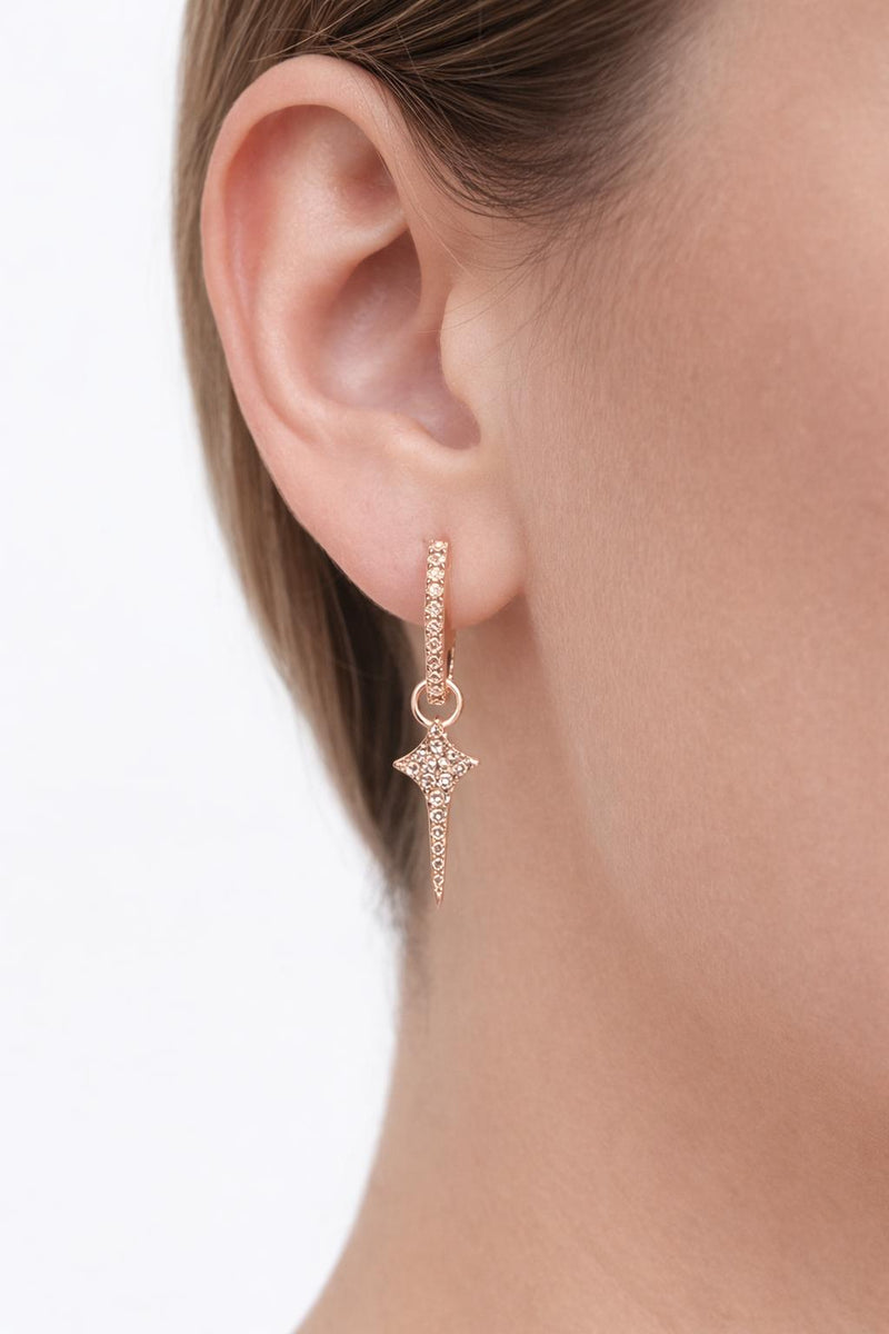 עגיל נשפך 0.55 קראט