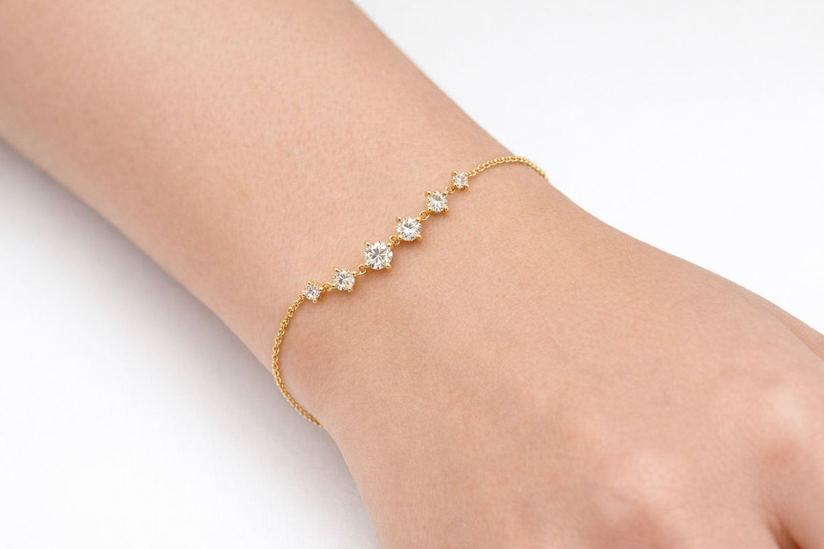 צמיד יהלומים 1.04 קראט