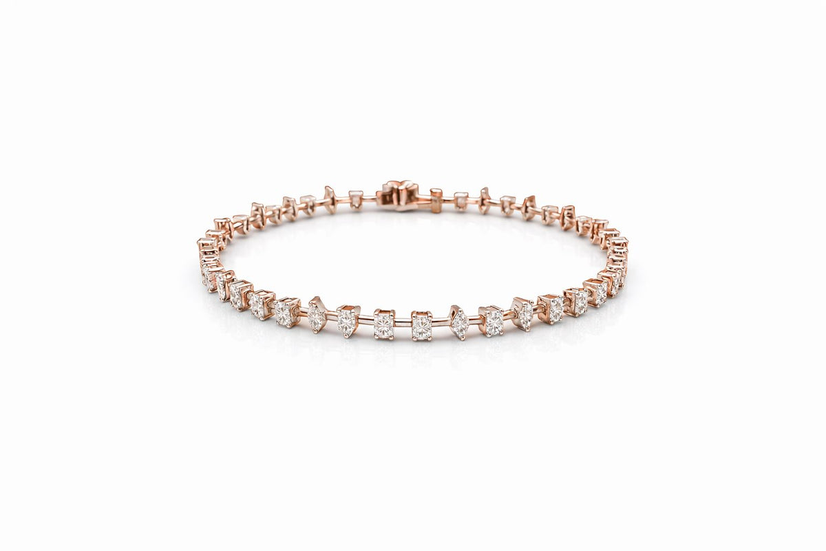 צמיד יהלומים פנטזי