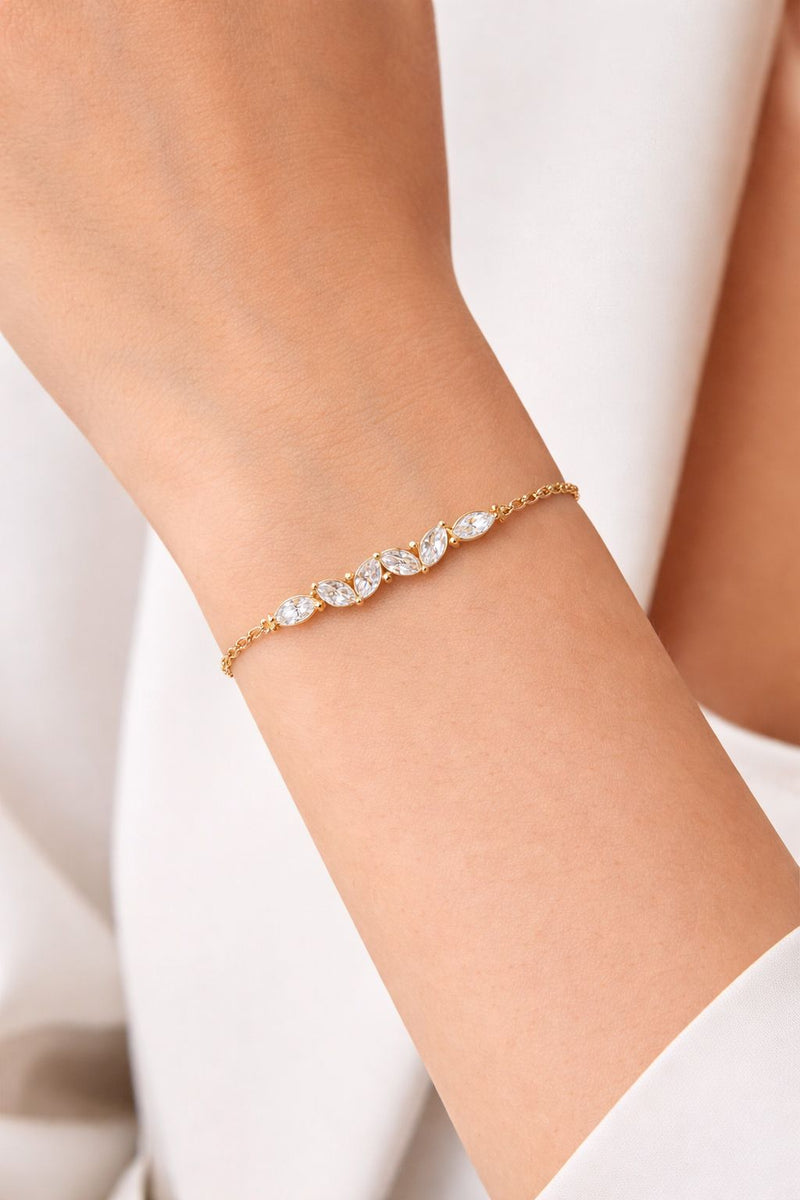 צמיד יהלומי מרקיזה