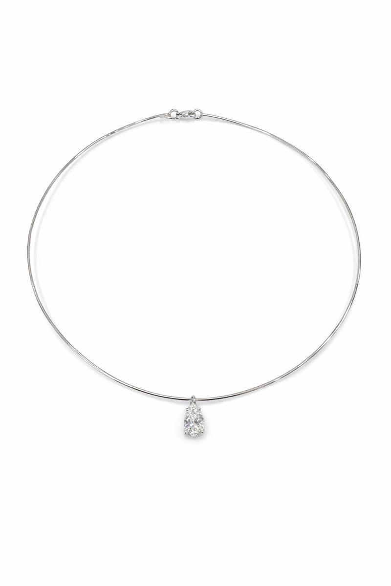 שרשרת קשיחה יהלום טיפה 1.50 קראט