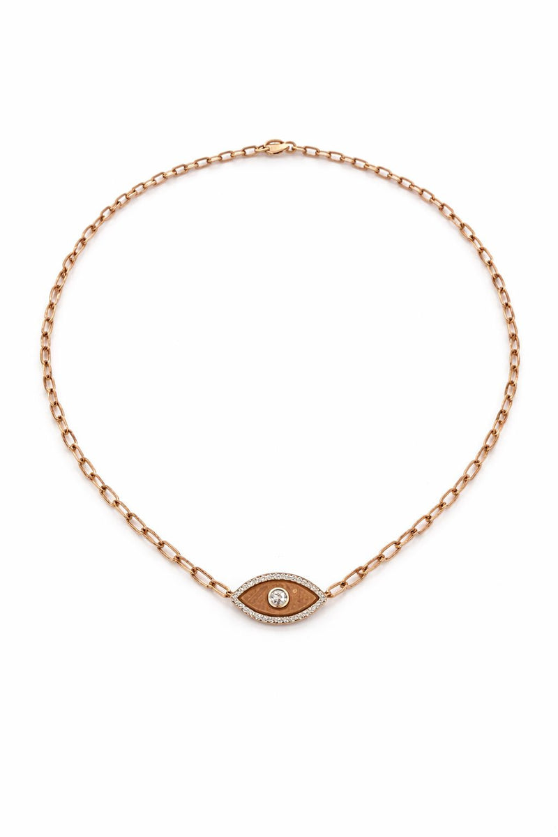 שרשרת עין 0.42 קראט