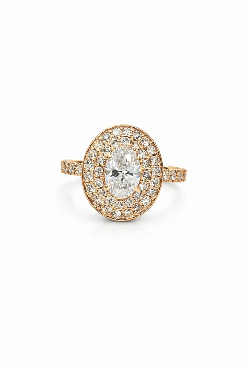 טבעת מעוצבת - דגם דיאנה