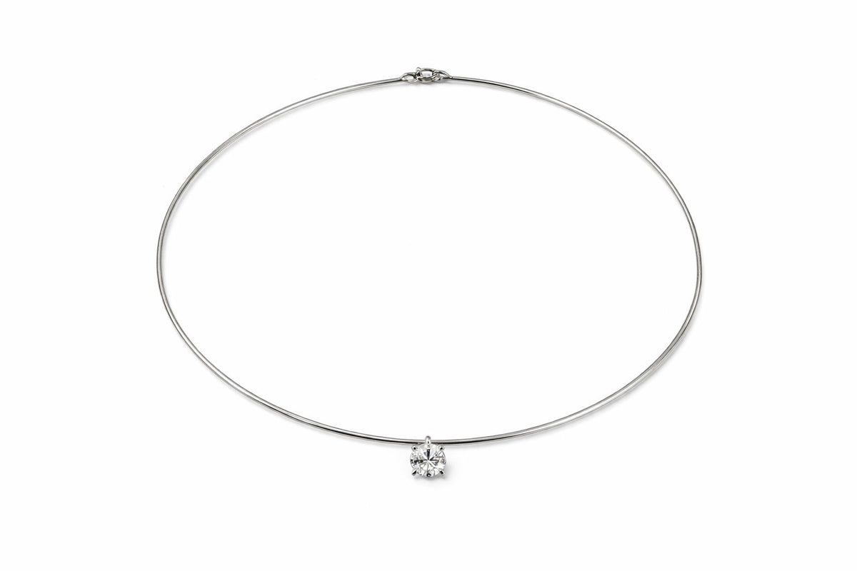 שרשרת קשיחה יהלום עגול 1.50 קראט