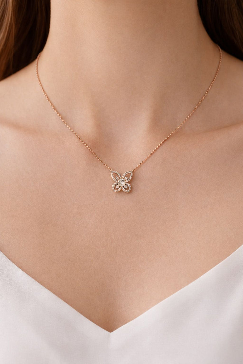 שרשרת פרפר 1.44 קראט