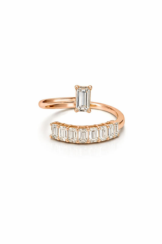 טבעת - אמרלדים סליל