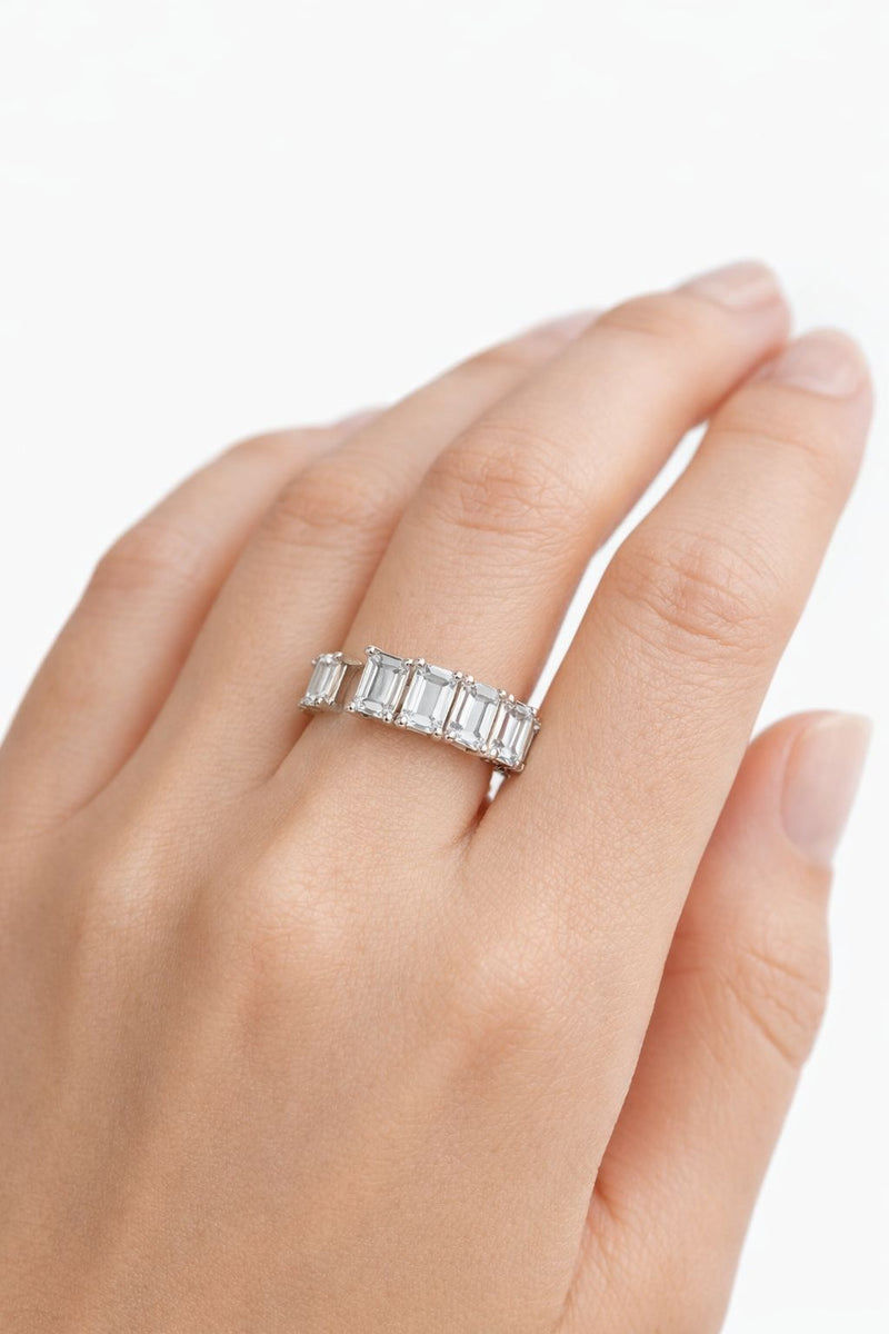 טבעת אופנה - אמרלדים