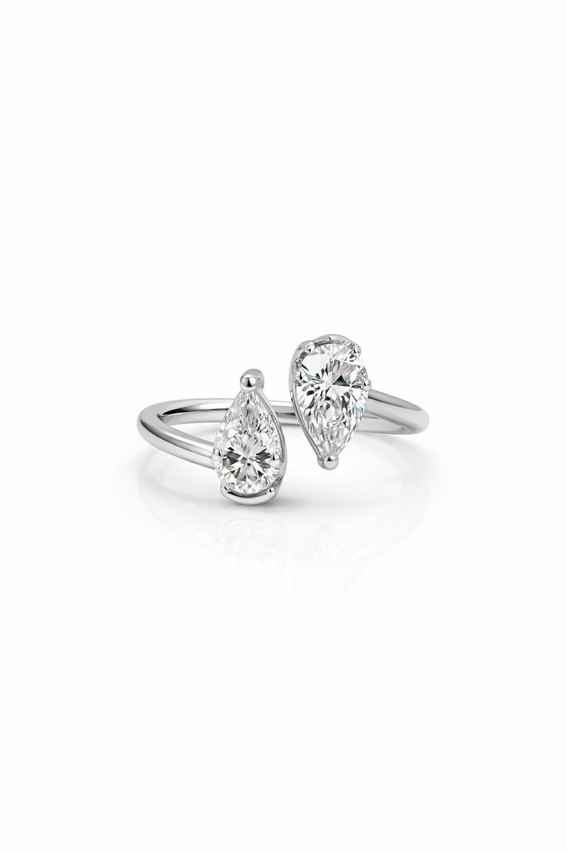 טבעת -זוג טיפות