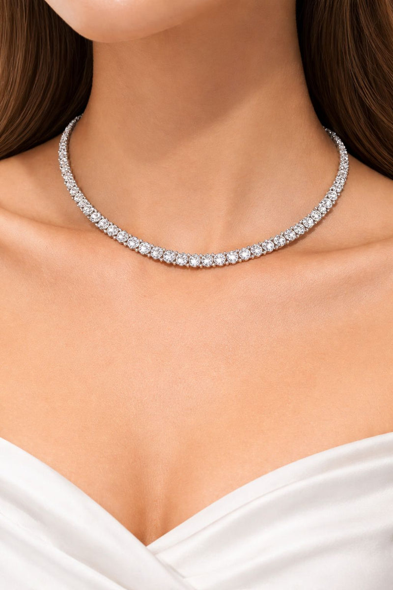 קולייר אובלים 25.52 קראט